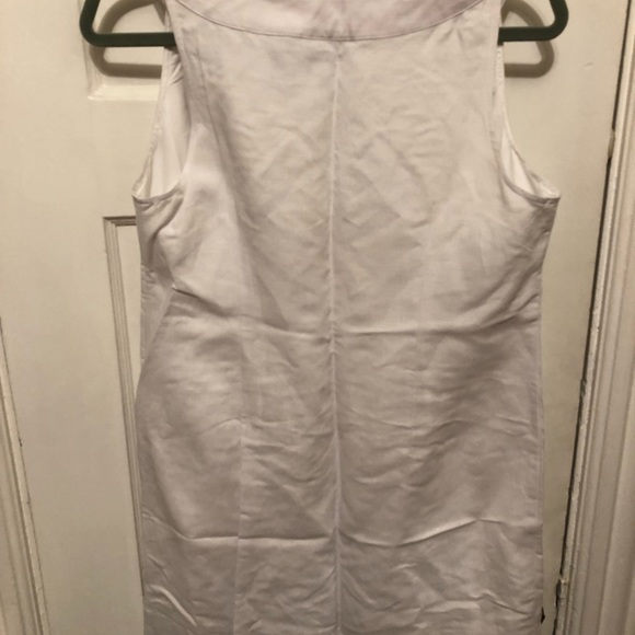 NY&Co White sheath dress with jeweled neckline - Picture 5 of 5
